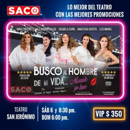 Busco al Hombre de mi Vida… Marido ya Tuve