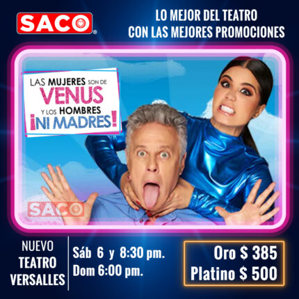 Las Mujeres son de Venus y los Hombres ¡Ni Madres!